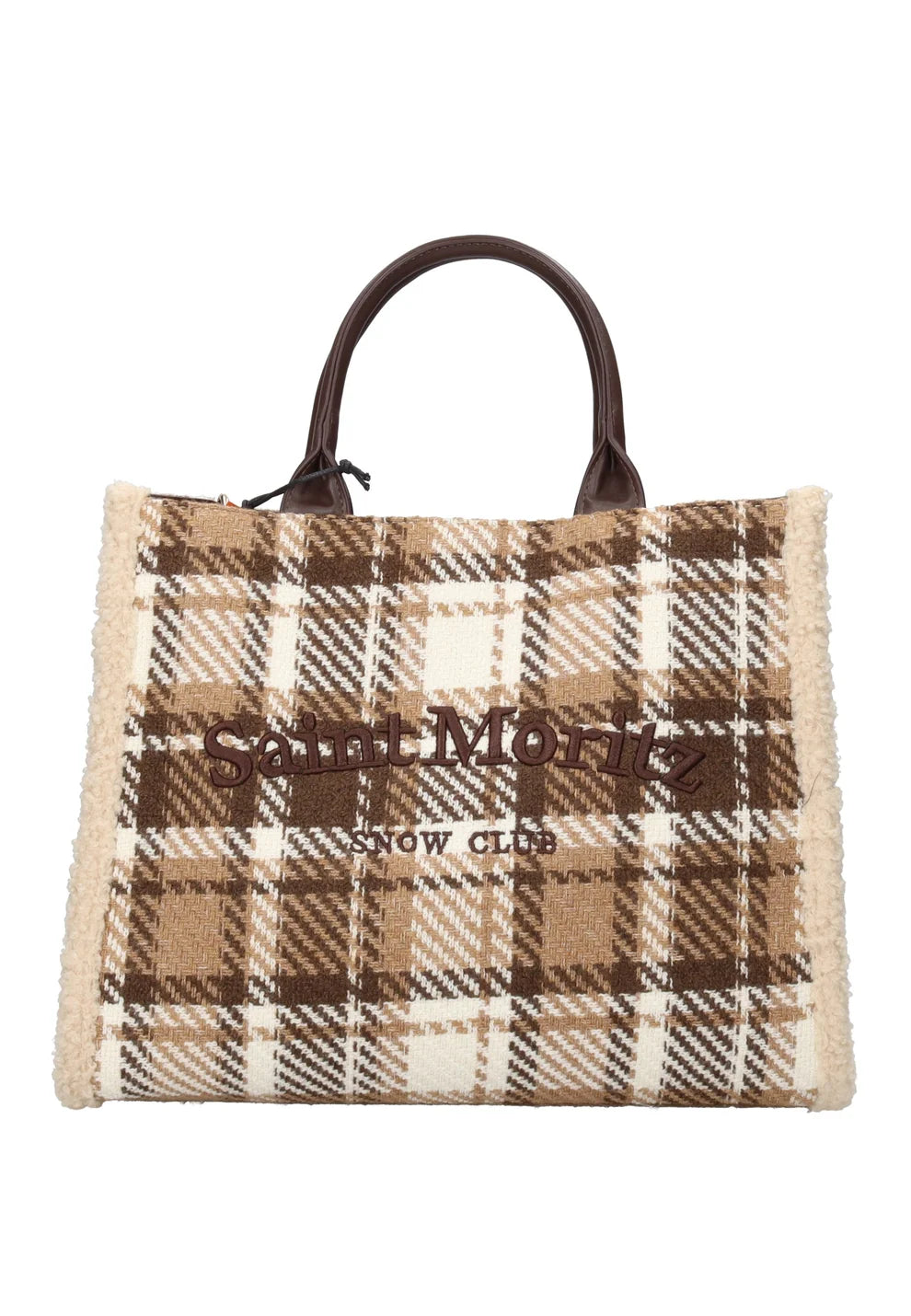 Borsa a mano donna Kuvè - NEVEA TARTAN KSS80A01