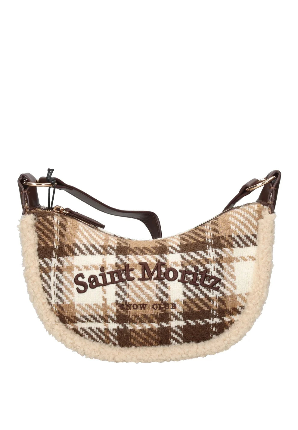 Borsa a spalla donna Kuvè - NEVEA TARTAN KBS80A04Z
