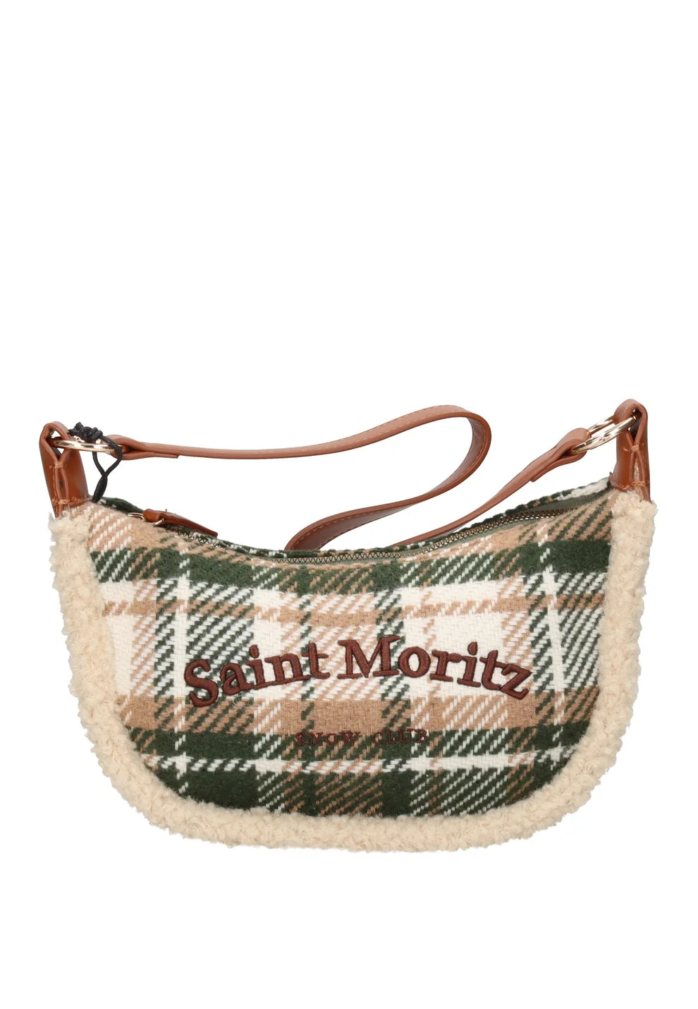 Borsa a spalla donna Kuvè - NEVEA TARTAN KBS80A04Z