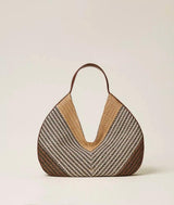 Borsa a Spalla Twinset in Jaquard - 261TD8501