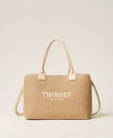 Shopping bag Twinset in Rafia - 261TB7070