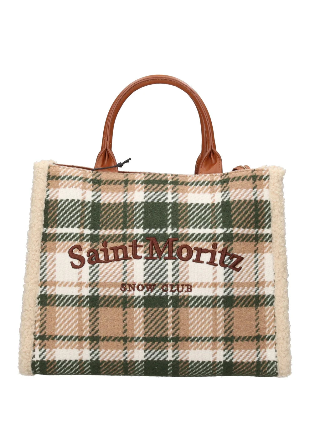 Borsa a mano donna Kuvè - NEVEA TARTAN KSS80A01