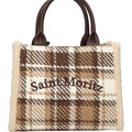 Borsa a mano donna Kuvé - NEVEA TARTAN KBS80A02Z